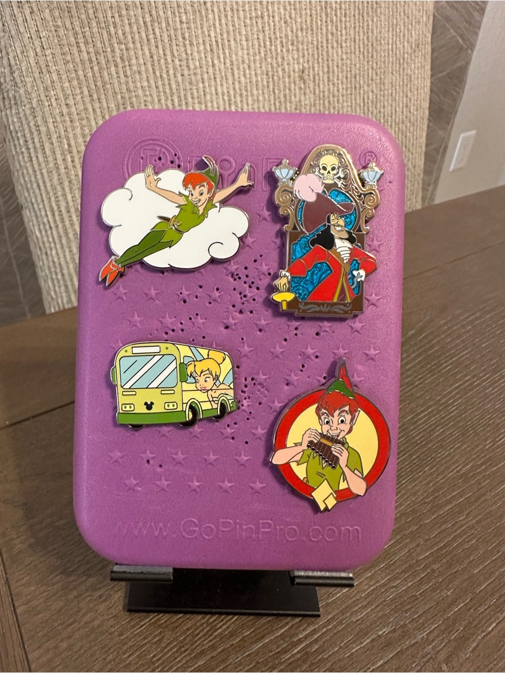 Peter Pan Disney Pin Bundle Tinker Bell Captain Hook